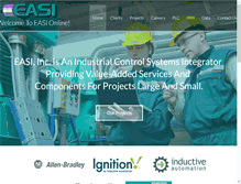 Tablet Screenshot of easiinc.com